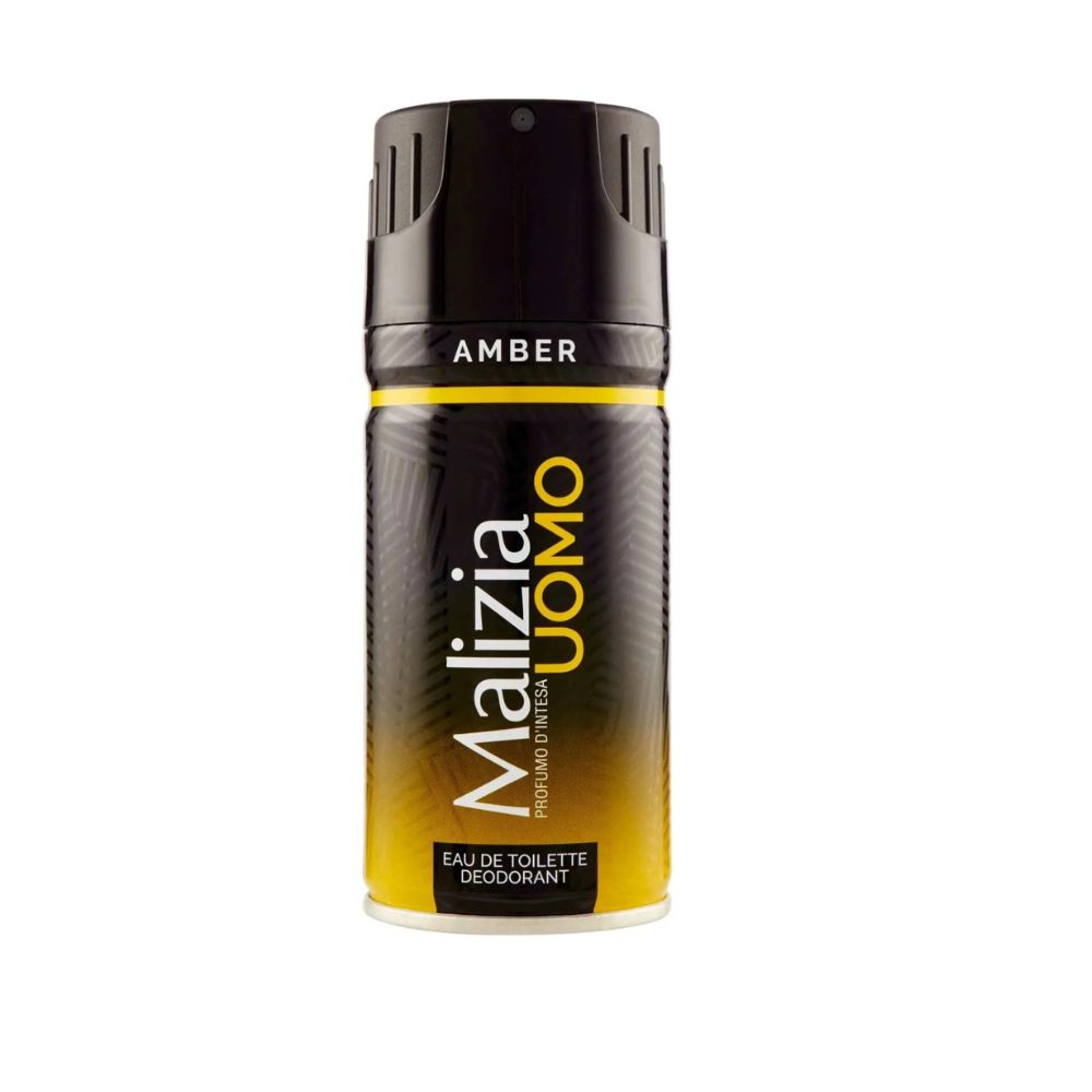 Malizia Deo - perfume for men's Spray Amber Ml.150